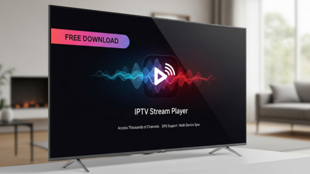Customizable IPTV Stream Player for Personal Viewing